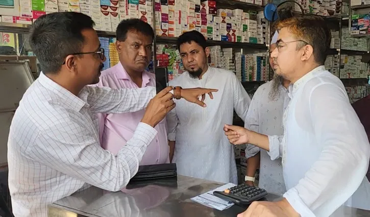 সাড়ে ৭ টাকার ইনজেকশন ৩৫০ টাকায় বিক্রি, ৪০ হাজার টাকা জরিমানা